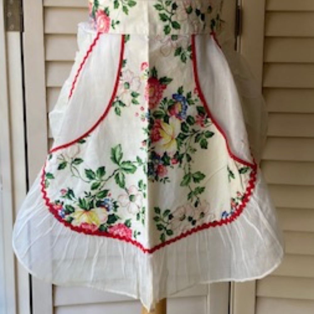 Vintage 1950's Apron - Picture 2 of 6